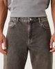 ASOS DESIGN ASOS DESIGN straight leg jeans in gray wash with tint - 4
