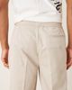 ASOS DESIGN ASOS DESIGN straight leg pants with elastic waist band and pintucks in stone-Gray - 4