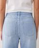 ASOS DESIGN ASOS DESIGN straight leg patchwork jeans in bleach-Blue - 4