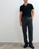 ASOS DESIGN ASOS DESIGN straight trouser in gray pinstripe with drawstring - 1
