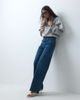 ASOS DESIGN ASOS DESIGN straight wide leg jeans in dark mid wash-Blue - 1