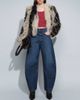 ASOS DESIGN ASOS DESIGN straight wide leg jeans in rinse-Navy - 2