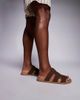 ASOS DESIGN ASOS DESIGN strap sandals in brown - 1