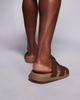 ASOS DESIGN ASOS DESIGN strap sandals in brown - 3