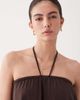 ASOS DESIGN ASOS DESIGN strapless maxi dress with tie detail in chocolate-Brown - 2