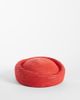 ASOS DESIGN ASOS DESIGN straw pillbox hat in red - 2