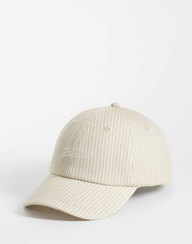 ASOS DESIGN ASOS DESIGN striped baseball cap in neutral