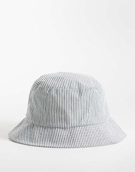 ASOS DESIGN ASOS DESIGN striped bucket hat in blue