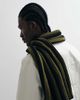 ASOS DESIGN ASOS DESIGN striped crochet scarf in green - 2