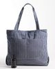 ASOS DESIGN ASOS DESIGN striped tote in blue - 1