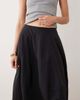 ASOS DESIGN ASOS DESIGN structured cargo barrel midi skirt in black - 2