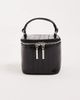 ASOS DESIGN ASOS DESIGN structured vanity cross body bag with adjustable strap in black croc - 2