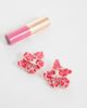 ASOS DESIGN ASOS DESIGN stud earrings with beaded floral orchids design in pink-Multi - 2