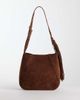 ASOS DESIGN ASOS DESIGN studded tote bag with tassel charm detail in chocolate-Brown - 4