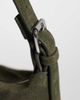 ASOS DESIGN ASOS DESIGN suede adjustable cross body purse in olive green - 3