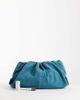ASOS DESIGN ASOS DESIGN suede cloud clutch bag in turquoise-Blue - 2