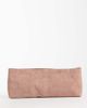 ASOS DESIGN ASOS DESIGN suede elongated pouch grab bag in pink - 1