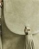 ASOS DESIGN ASOS DESIGN suede fringe cross-body bag in mint-No color - 3