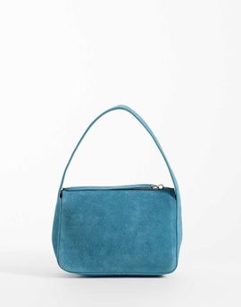 ASOS DESIGN ASOS DESIGN suede grab bag in teal-Red