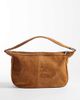 ASOS DESIGN ASOS DESIGN suede scoop shoulder bag in chestnut brown-Yellow - 4