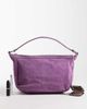 ASOS DESIGN ASOS DESIGN suede scoop shoulder bag in violet-Purple - 2