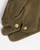 ASOS DESIGN ASOS DESIGN suedette short gloves in khaki-Green - 3