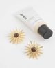 ASOS DESIGN ASOS DESIGN sun earrings with faux tigers eye stones in gold tone-Multi - 2