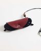 ASOS DESIGN ASOS DESIGN sunglasses carrier in burgundy-Red - 2