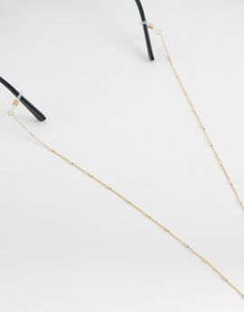 ASOS DESIGN ASOS DESIGN sunglasses chain with dash detailing in gold tone