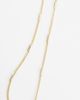 ASOS DESIGN ASOS DESIGN sunglasses chain with dash detailing in gold tone - 3