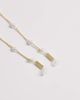 ASOS DESIGN ASOS DESIGN sunglasses chain with faux-pearl station design in gold tone - 3