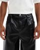ASOS DESIGN ASOS DESIGN super baggy pants in black faux leather - 4