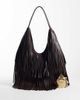 ASOS DESIGN ASOS DESIGN super fringe scoop tote in chocolate-No color - 4