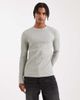 ASOS DESIGN ASOS DESIGN super heavyweight muscle fit long sleeve T-shirt in light green rib - 1