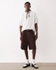 ASOS DESIGN ASOS DESIGN super heavyweight oversized T-shirt in cream waffle-White - 2