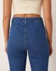 ASOS DESIGN ASOS DESIGN super high waist flare jeans with comfort stretch in mid blue - 4