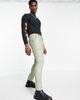 ASOS DESIGN ASOS DESIGN super skinny cargo pants in matte leather look - KHAKI-Green - 1