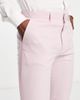 ASOS DESIGN ASOS DESIGN super skinny tuxedo suit pants in pastel pink - 2