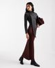 ASOS DESIGN ASOS DESIGN super soft scarf detail long sleeve top in gray - 3