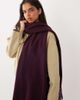 ASOS DESIGN ASOS DESIGN super soft scarf in plum-Purple - 1