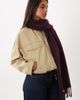 ASOS DESIGN ASOS DESIGN super soft scarf in plum-Purple - 3