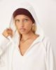 ASOS DESIGN ASOS DESIGN Supersoft hoodie with turn back cuff detail in winter white - 1