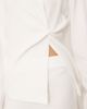 ASOS DESIGN ASOS DESIGN Supersoft off shoulder knot detail long sleeve top in winter white - 2