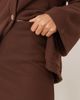ASOS DESIGN ASOS DESIGN supersoft skirt in chocolate - part of a set-Brown - 3
