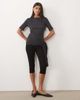 ASOS DESIGN ASOS DESIGN supersoft wrap tie top in charcoal-Gray - 1