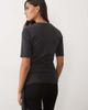 ASOS DESIGN ASOS DESIGN supersoft wrap tie top in charcoal-Gray - 4