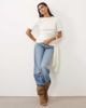 ASOS DESIGN ASOS DESIGN supersoft wrap tie top in neutral - 2