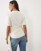 ASOS DESIGN ASOS DESIGN supersoft wrap tie top in neutral - 3