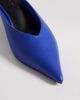 ASOS DESIGN ASOS DESIGN Surprise pointed kitten heeled mules in cobalt blue - 2