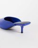 ASOS DESIGN ASOS DESIGN Surprise pointed kitten heeled mules in cobalt blue - 4
